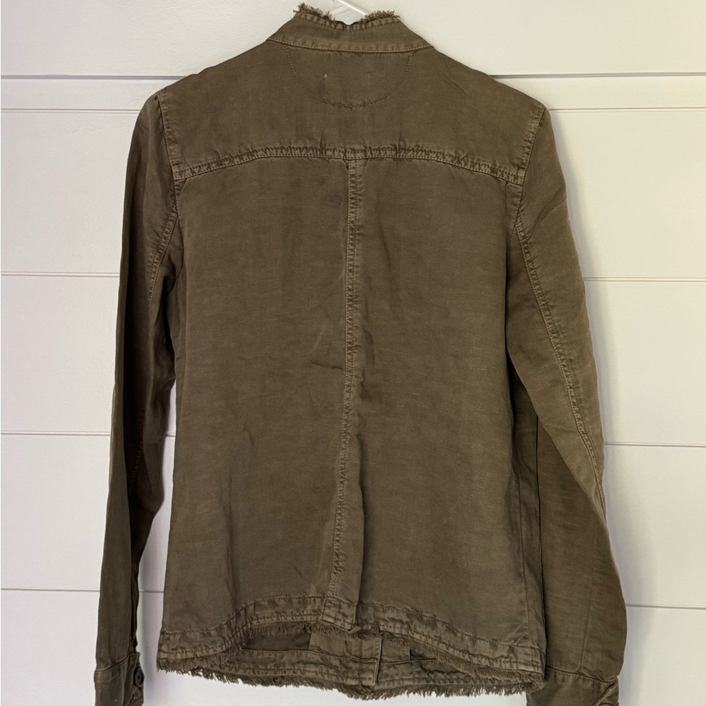 Loft Olive Green Utility Jacket, Women’s S - Picture 7 of 9